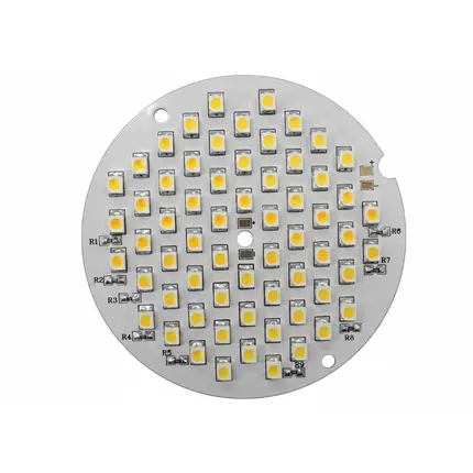 Circular Aluminum LED PCBA with High Thermal Conductivity MCPCB