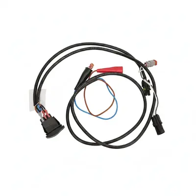Power Harness with Custom Push Button Switch