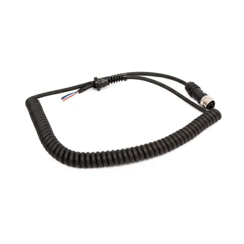 7 Cores 1m Spring Spiral Cable Coiled Cable