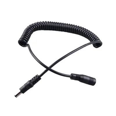 DC power Coiled cable, spring wire cable, telephone cable