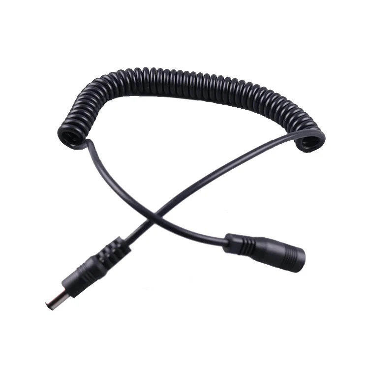 DC power Coiled cable, spring wire cable, telephone cable
