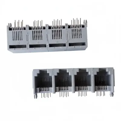 1x4-6P6C RJ connector