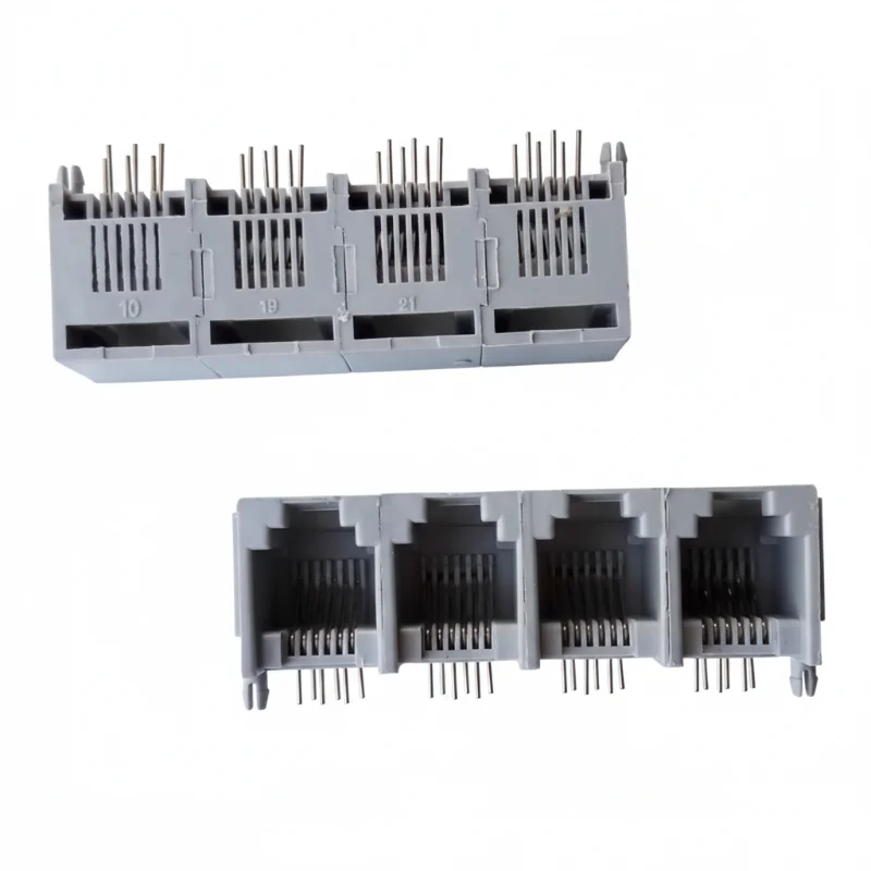 1x4-6P6C RJ connector
