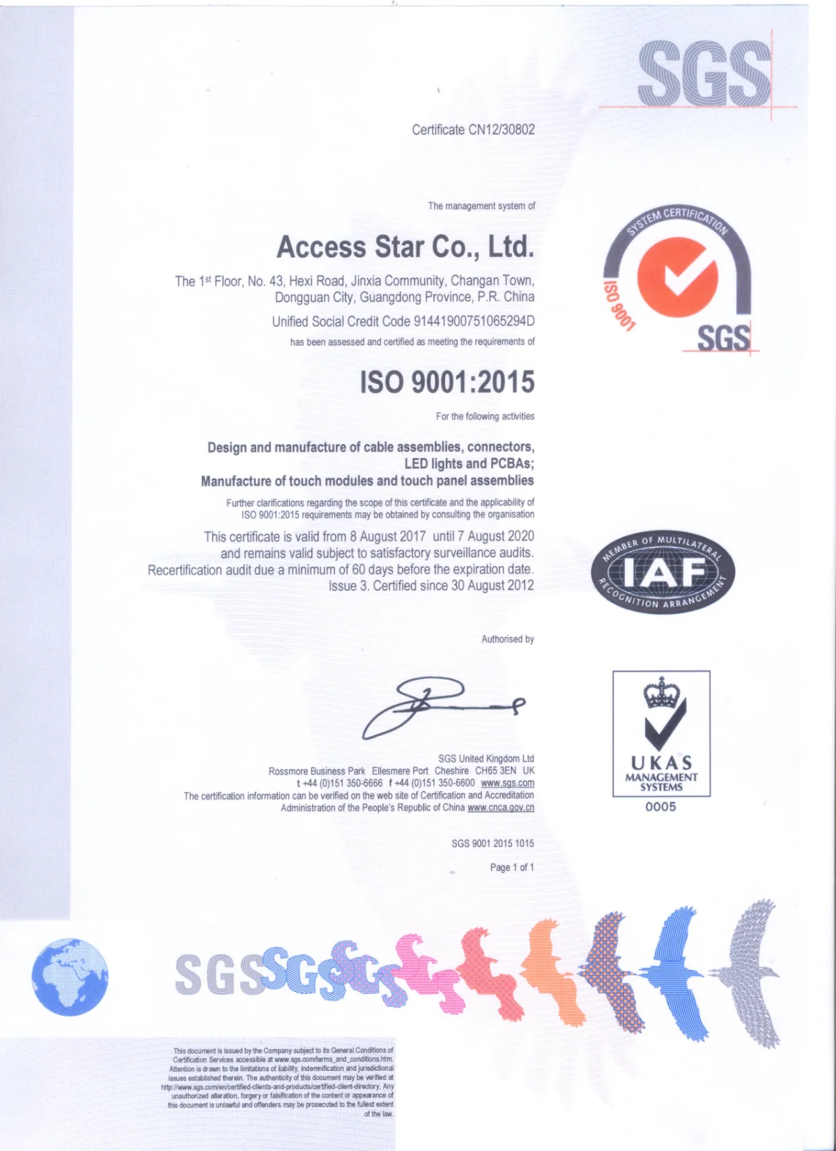 ISO 9001:2015